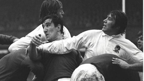 Alan Brinn representing England