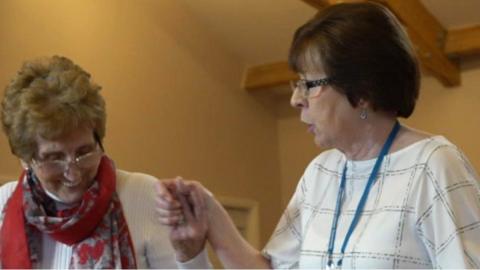 Tea dance at the Bridges Community Centre in Monmouth