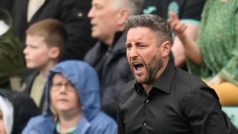 Lee Johnson led Hibernian to a fifth-placed finish in the Scottish Premiership last season