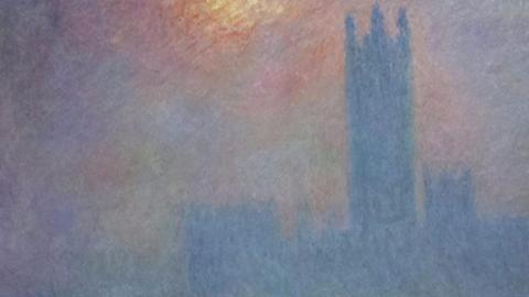 Monet image of Westminster