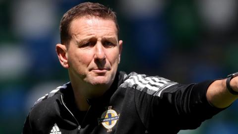 Northern Ireland manager Ian Baraclough