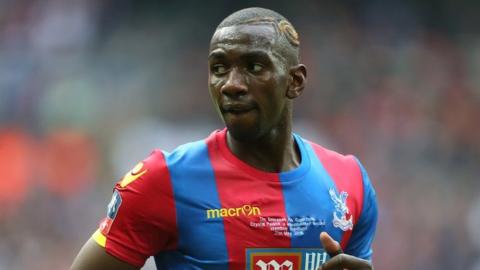 Yannick Bolasie in action for Crystal Palace