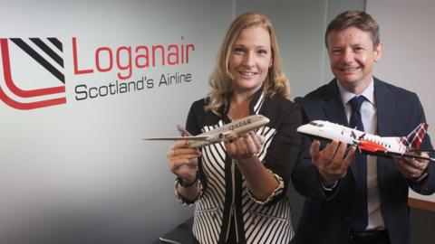 Loganair Sign