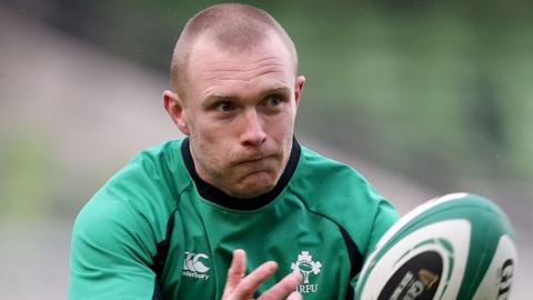 Keith Earls is set to win his 100th Ireland cap