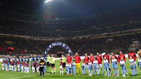 AC Milan and Lazio