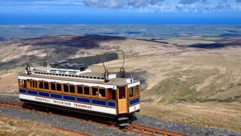 Snaefell Mountain Railway tram