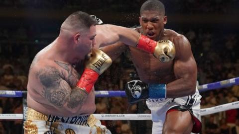 Andy Ruiz Jr. takes on Anthony Joshua