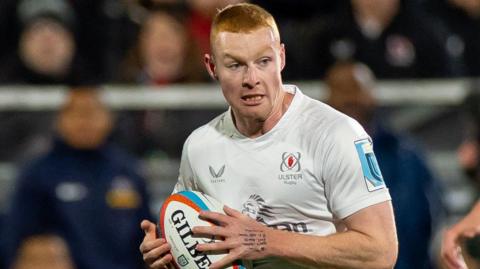 Nathan Doak in action for Ulster this season