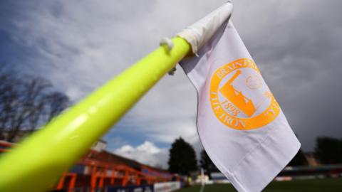 Corner flag at Braintree Town FC