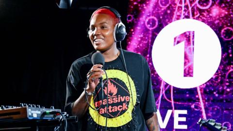 Arlo Parks in the Radio 1 Live Lounge