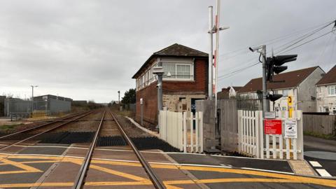 adeilad signalau rheilffordd