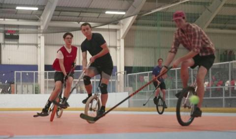 unicycle hockey