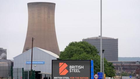 British Steel at Scunthorpe