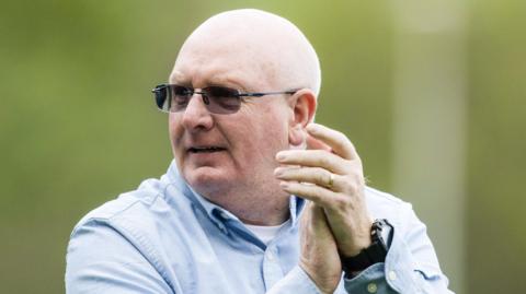 Falkirk manager John McGlynn