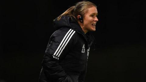 Lydia Bedford in charge of Leicester City Women