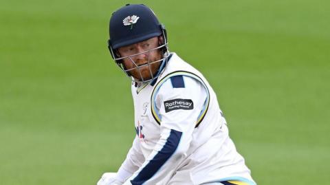 Jonny Bairstow batting for Yorkshire
