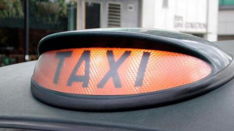 Generic taxi sign