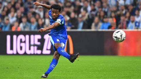 Marseille midfielder Angel Gomes