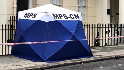 Crime scene tent