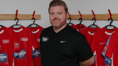 Binfield manager Ross Weatherstone