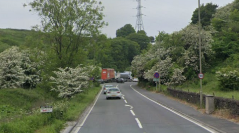 The A6 in Derbyshire