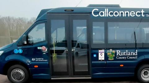 A Callconnect Sprinter bus
