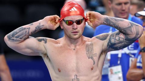 Adam Peaty at the 2024 Paris Olympics