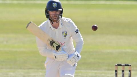 Graham Clark in action for Durham