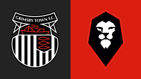 Grimsby Town and Salford City club crests