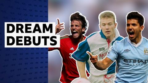 Michu, Alan Shearer and Sergio Aguero playing on their Premier League debuts
