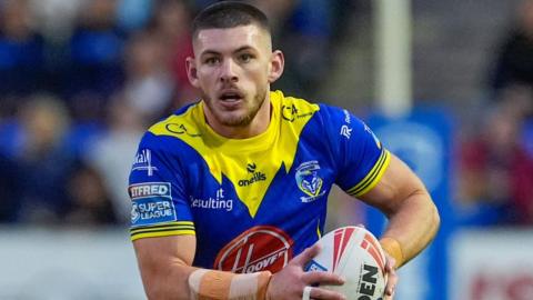 Danny Walker in action for Warrington Wolves