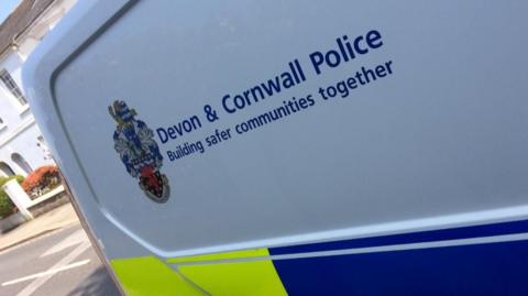 Devon and Cornwall Police van