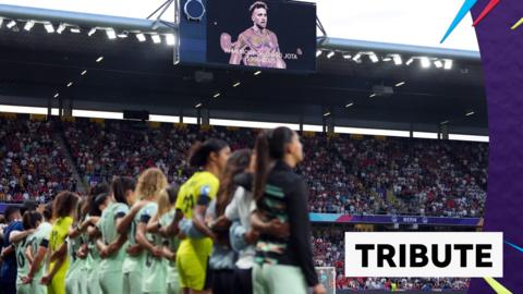 Portugal players pay tribute to Diogo Jota