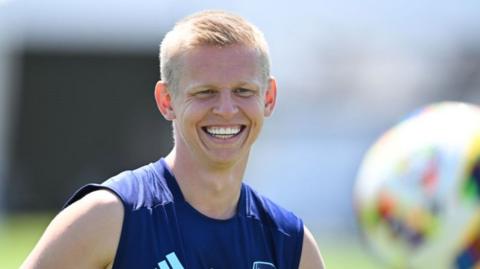 Arsenal defender Oleksandr Zinchenko