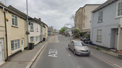 The A381 East Street in Newton Abbot