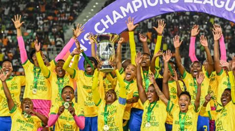 Mamelodi Sundowns Women lift the Women's African Champions League
