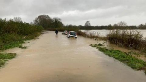 Flooding in Somerset