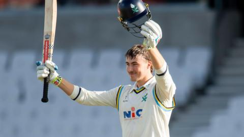 James Wharton reaches a century for Yorkshire