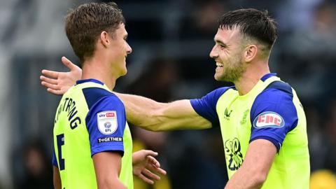 Preston North End duo Harrison Armstrong and Ben Whiteman 