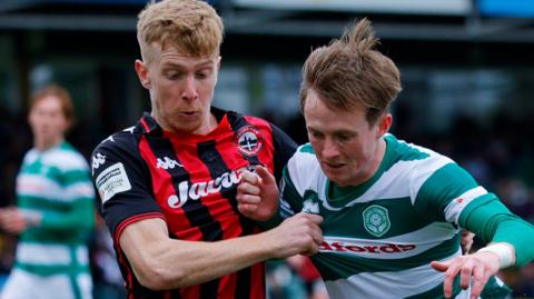 Action from Yeovil Town v Truro City