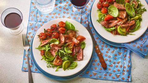 Steak tagliata