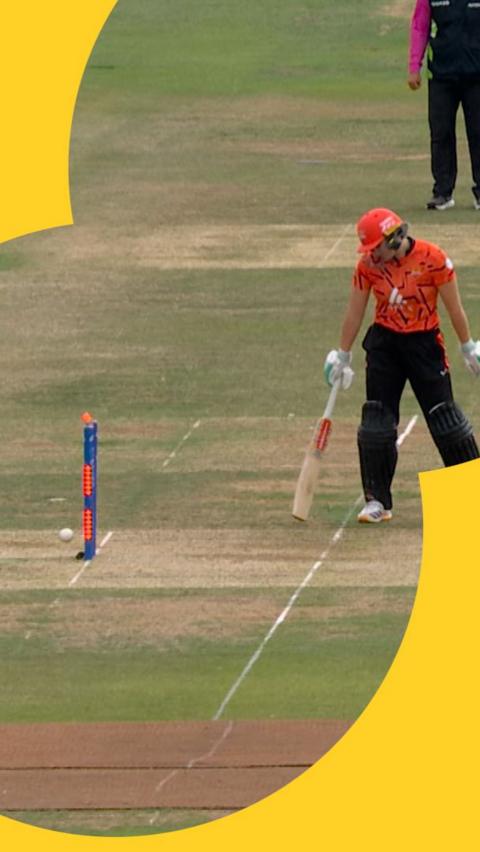 Cassidy McCarthy getting run out