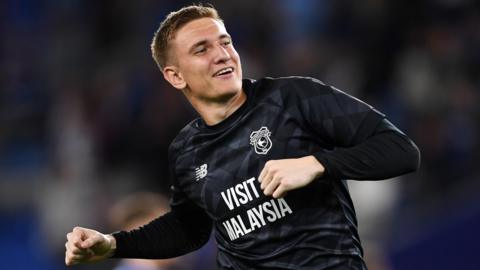 Cardiff City goalkeeper Matt Turner