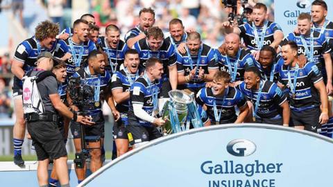 Bath are crowned Premiership champions 
