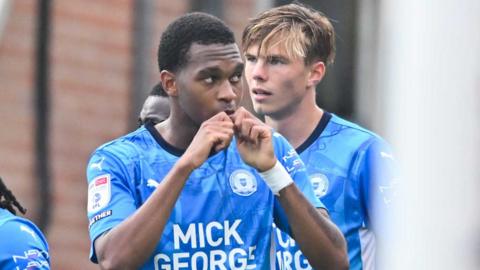 Peterborough United goalscorer Malik Mothersille 