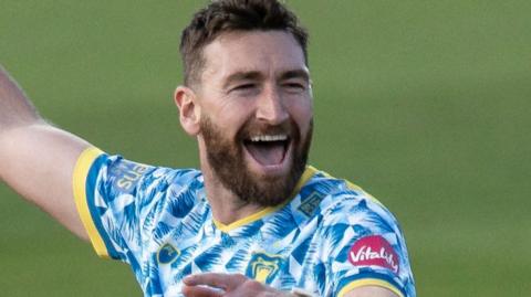 Richard Gleeson celebrates