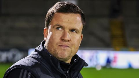 Exeter City manager Gary Caldwell