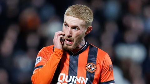 Craig Sibbald in action for Dundee United