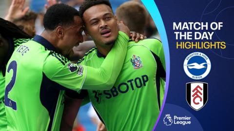 Fulham's Kenny Tete and Rodrigo Muniz