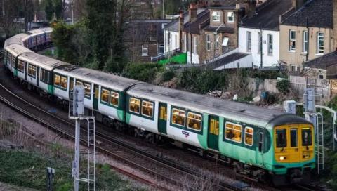 A Southern Rail train 